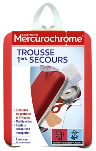 Trousse de Premiers Secours Mercurochrome