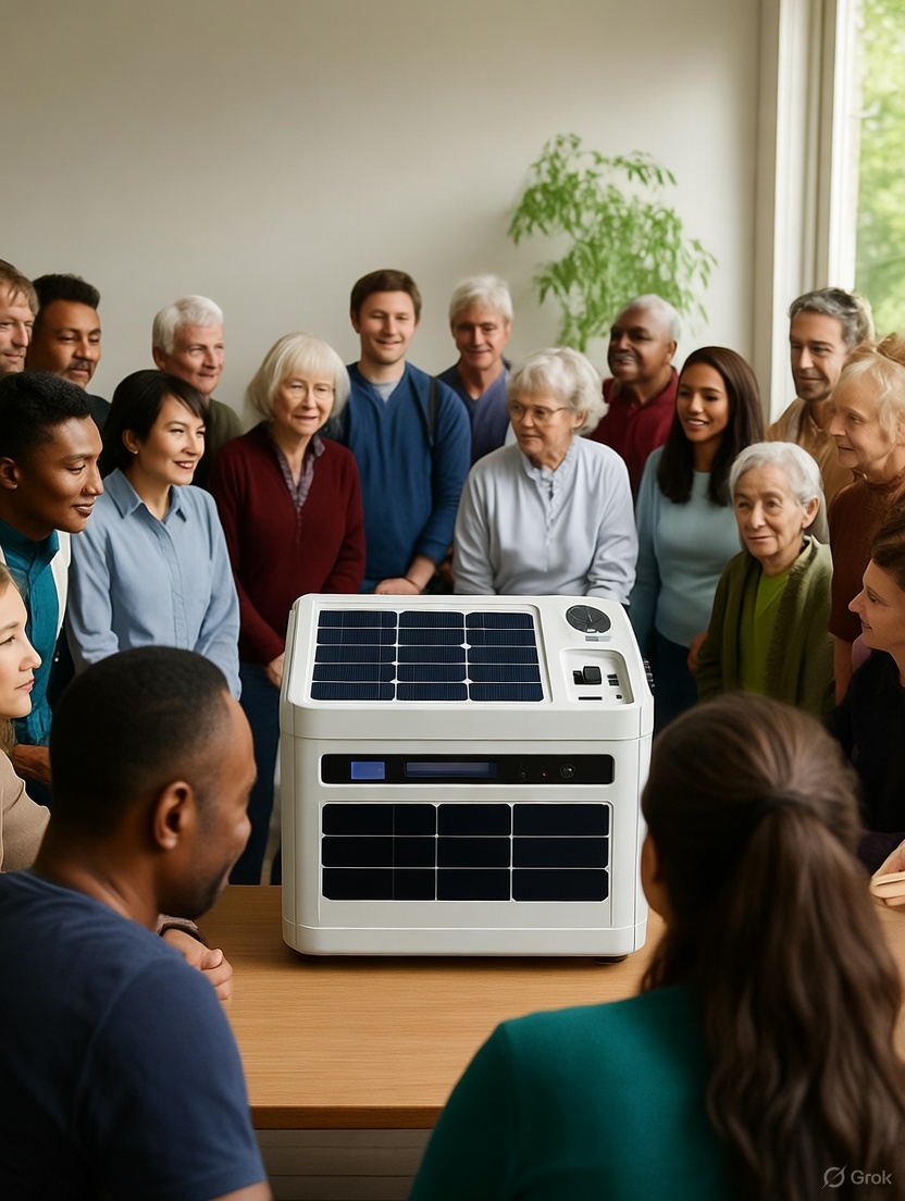 Batteries de Secours & Générateurs Solaires