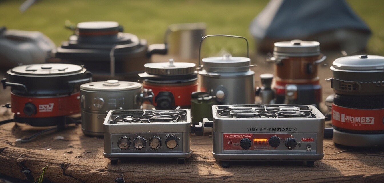 Réchauds de camping d'urgence