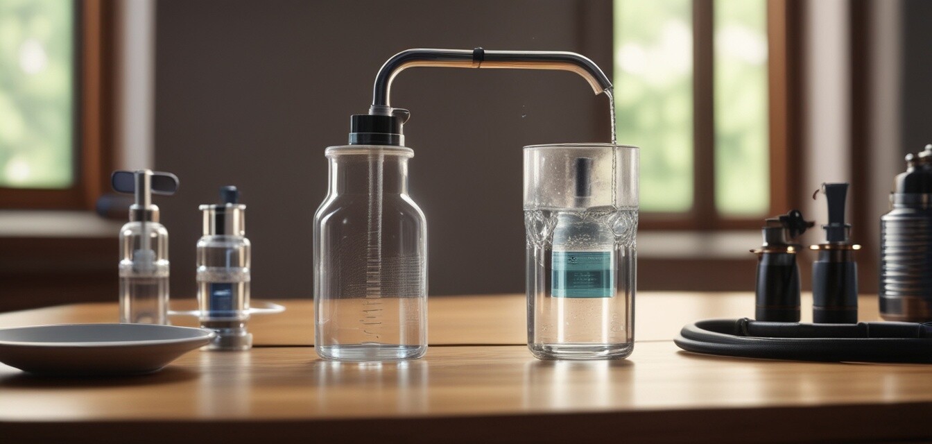 Gravity water filtration system