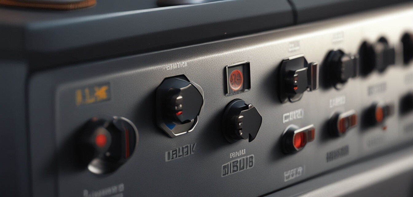 Close-up of a portable power station