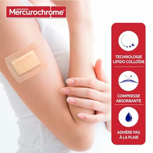 Pansements Cicatrisants Mercurochrome