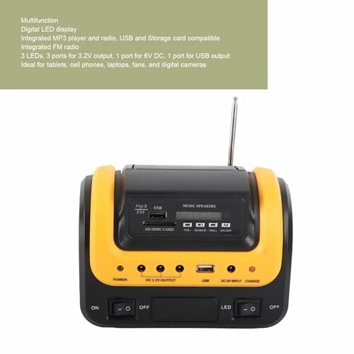 SEAFRONT Station de Générateur Solaire 5000mAh