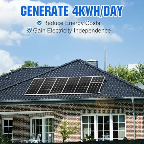 Système solaire ECO-WORTHY 4kWh 1000W